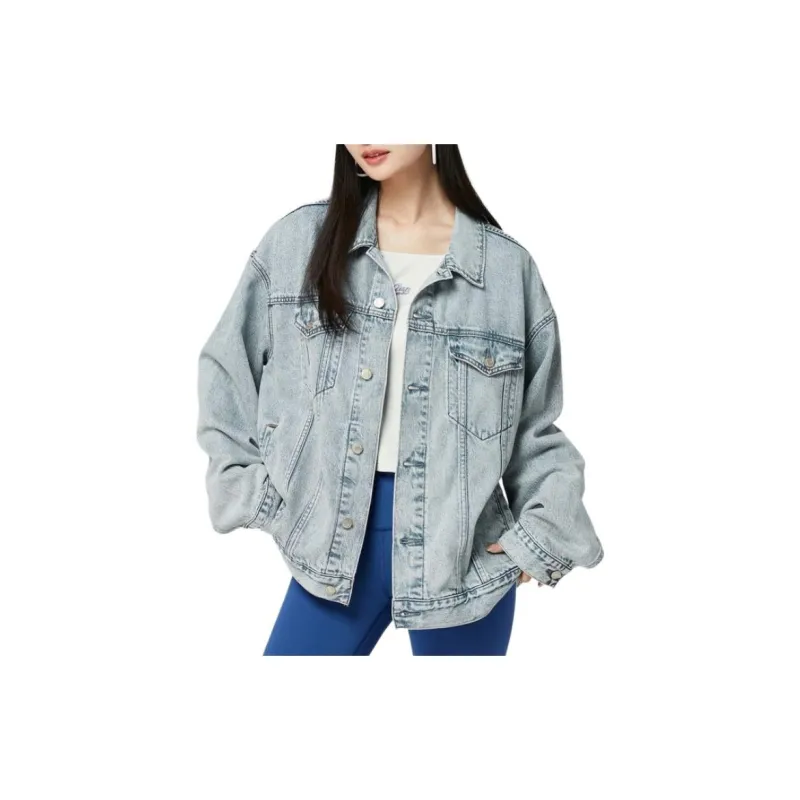 GAP Denim Jacket Women's Light Blue-1