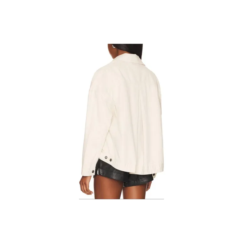 FREE PEOPLE Jackets Coats Women's Bright Beige-3
