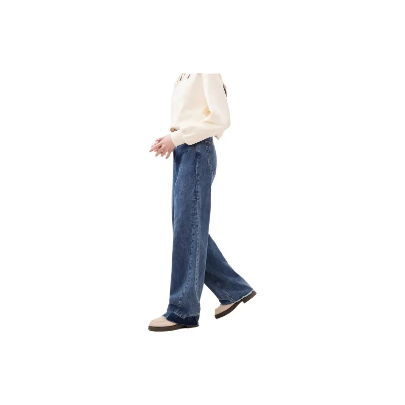 EICHITOO Jeans Women's Denim Blue-4