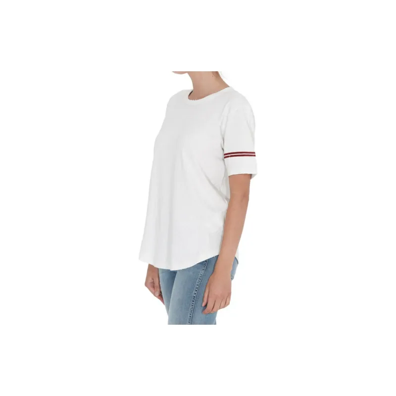 SAINT LAURENT T-Shirts Women's White-4