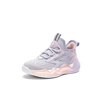 Hush Puppies Slip-Resistant Low-Top Sports Casual Shoes Purple Kids'