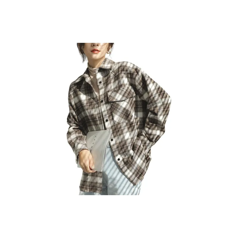 DianThia Shirt Women's Burgundy-4