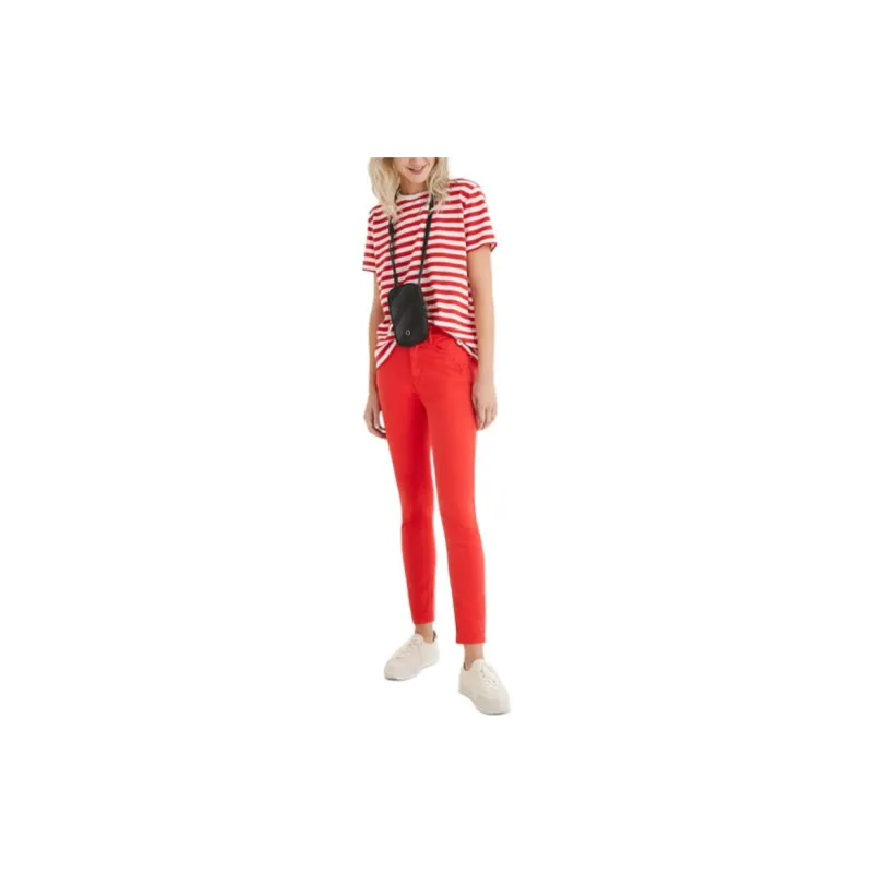 Desigual Jeans Women's Orange-1