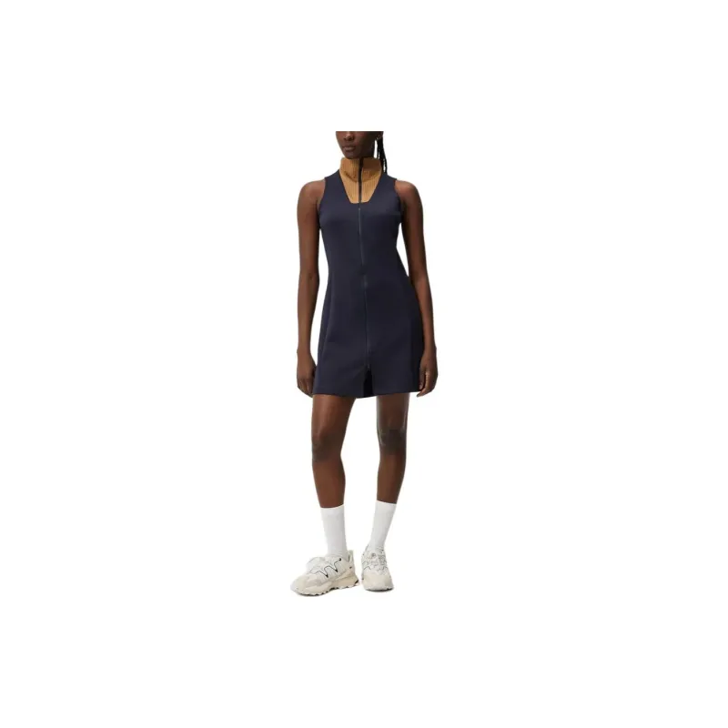 J.Lindeberg Sleeveless Dress Women's Marine Blue-1