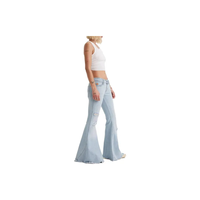 Levis X ERL Co-branded Series Jeans Women's Light Blue-5