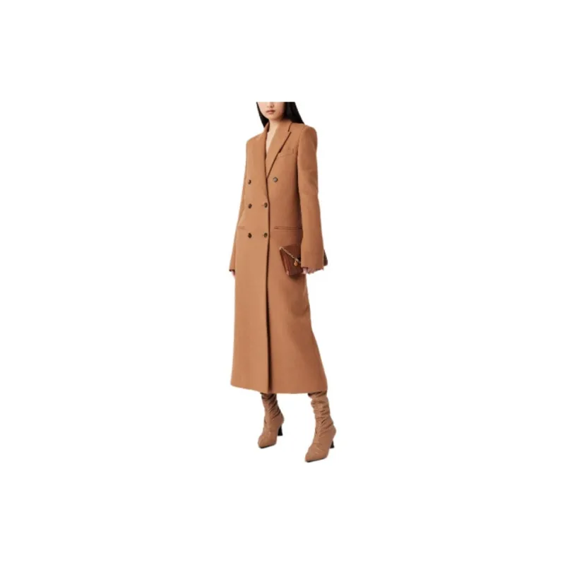 Stella McCartney Double Breasted Longline Coat-3