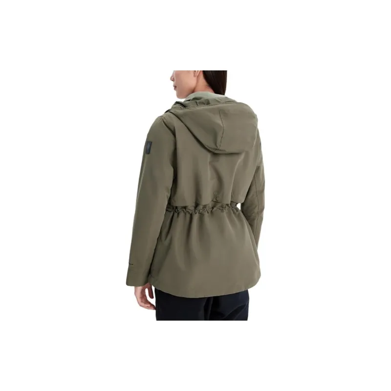 Columbia Waterproof And Windproof Coat Windbreaker Jacket Women's Dark Green-3
