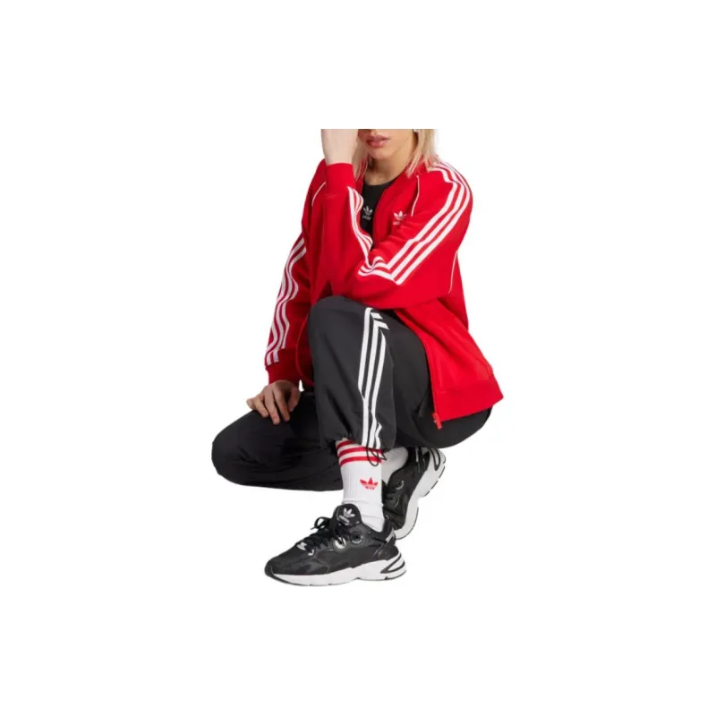 Adidas Originals Bomber Jacket Jackets Coats Women's Red-3