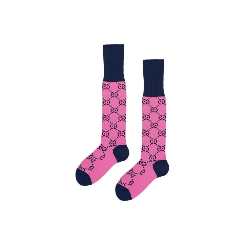 GUCCI Knee-High Socks Women's 1 Pack Pink-0