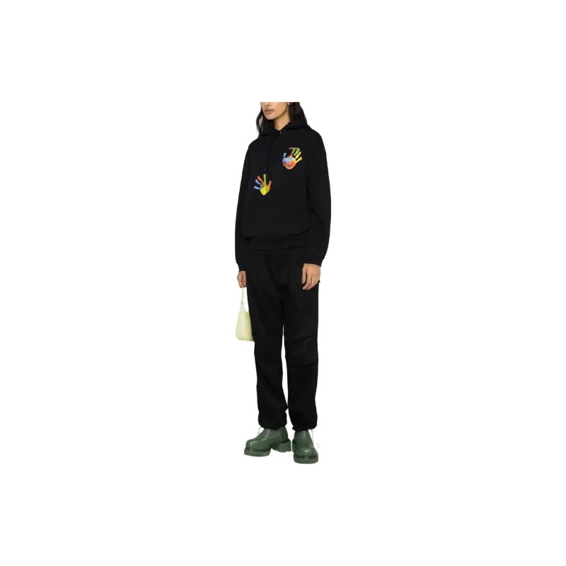 OFF WHITE Sweatshirts Women's Black-3