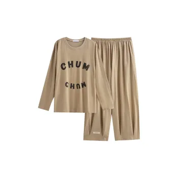 Same Language Pajama Set Women's Bleached Brown