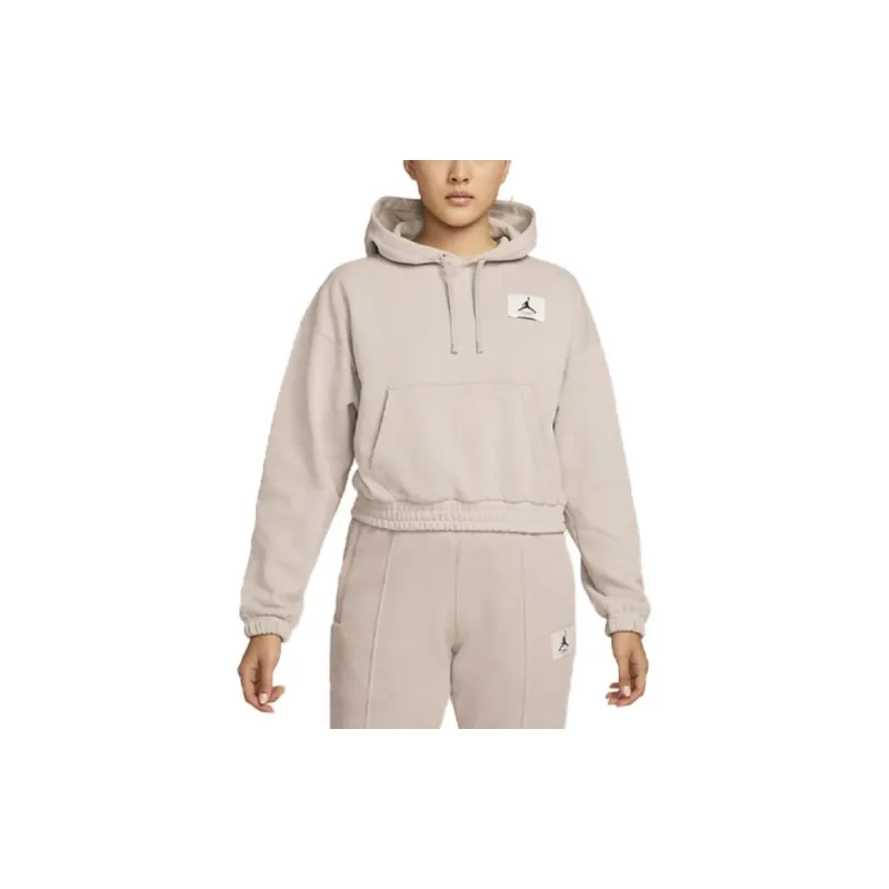 Jordan Essentials Sweatshirts Women's Light Iron Ore Gray-2
