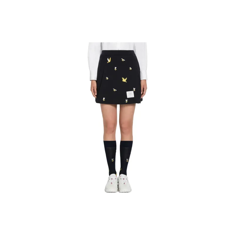 THOM BROWNE· Casual Short Skirts Women's Black-2