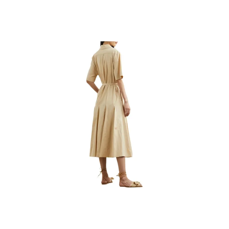 Emilia Wickstead Short-Sleeved Dresses Women's Nude-2