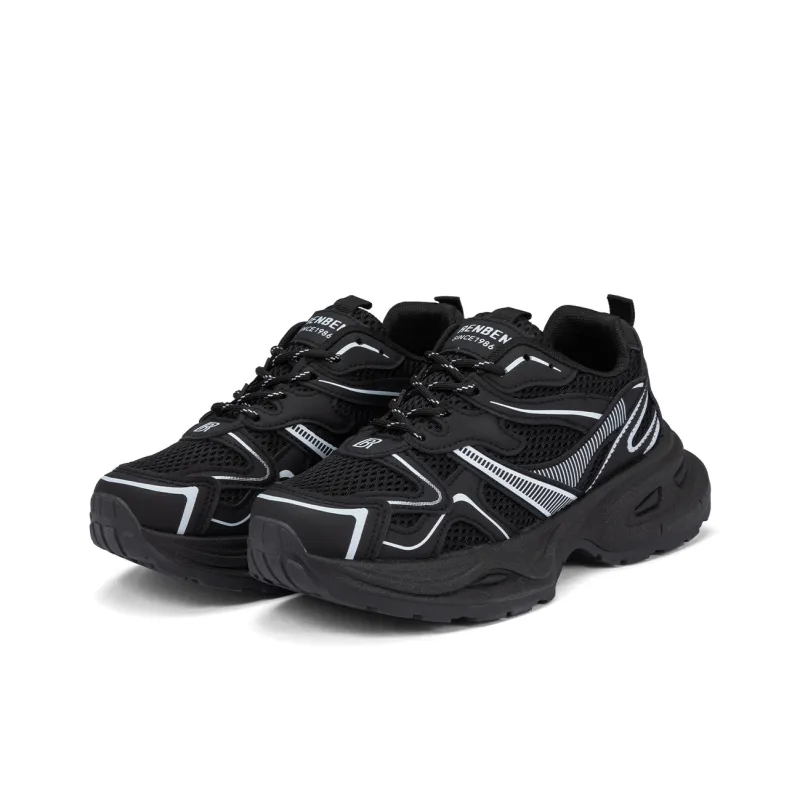 RENBEN Lightweight Height Increasing Low Top Chunky Sneakers Women's-8