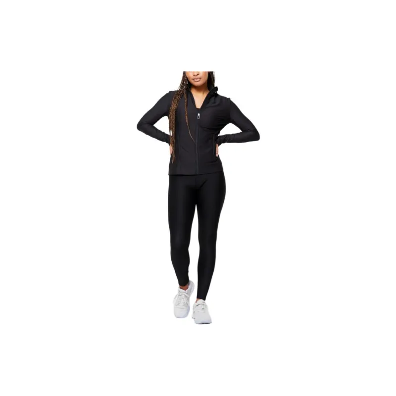DECATHLON DOMYOS Jackets & Coats Women's Smoky Black-1