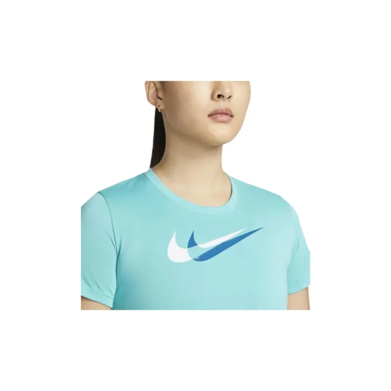 Nike Dri Fit T Shirt Women's Blue-4