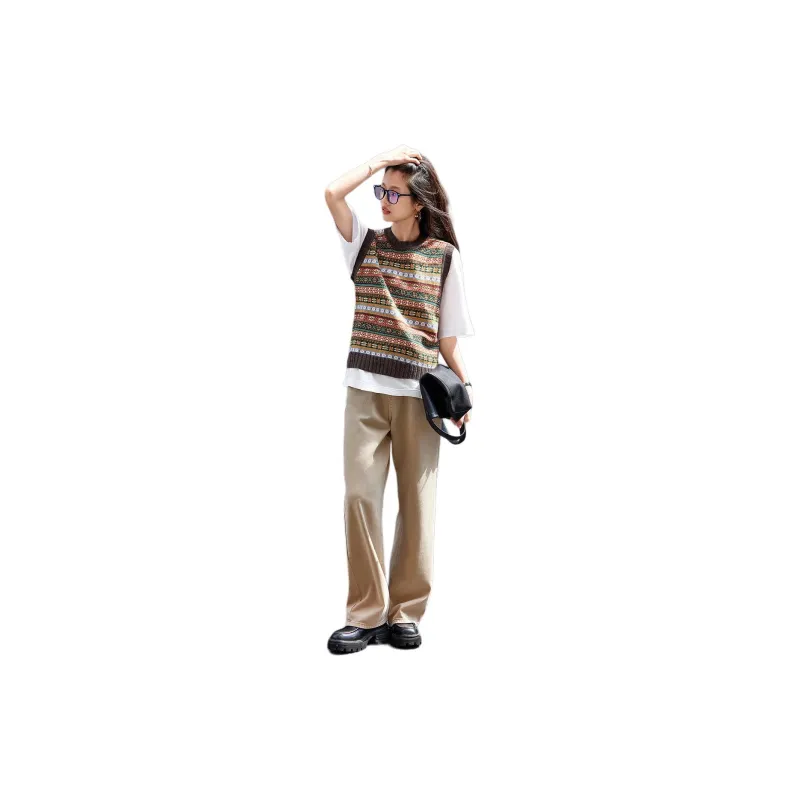【dme】 Knitwear Women's Honey Camel-3