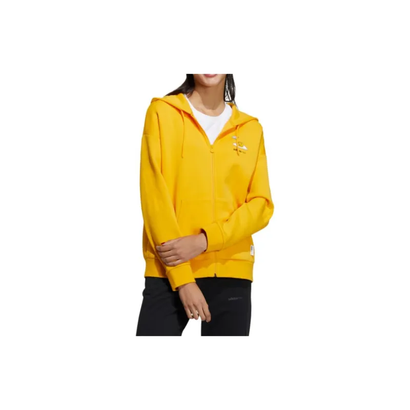 Adidas Neo Sweatshirts Women's Yellow-2