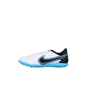 Nike Slip Resistant Cushioning Abrasion Resistant Low Top Kids' Soccer Shoes Blue White Kids'