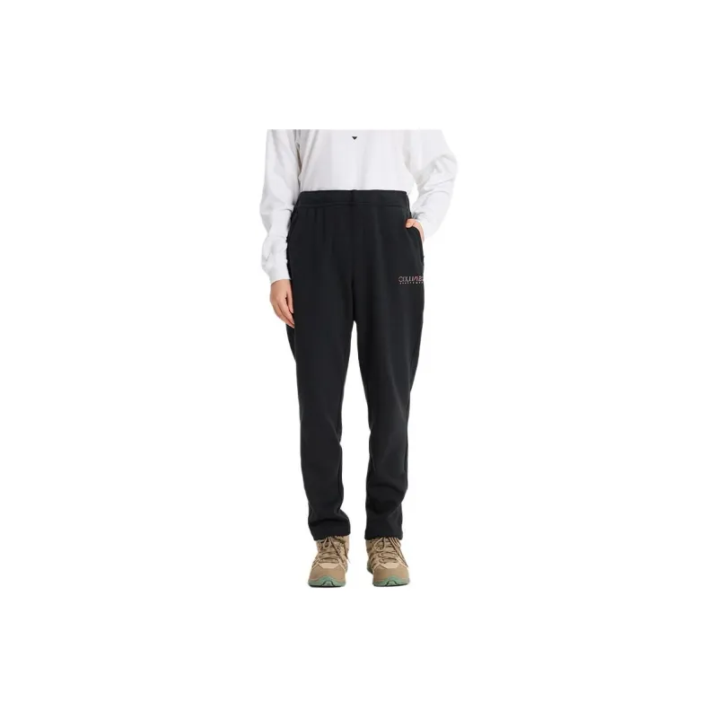 Columbia Knitted Sweatpants Women's Black-3