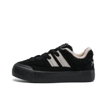 TUOPIN Warm Wear Resistant Lightweight Low Top Skateboard Shoes Women's