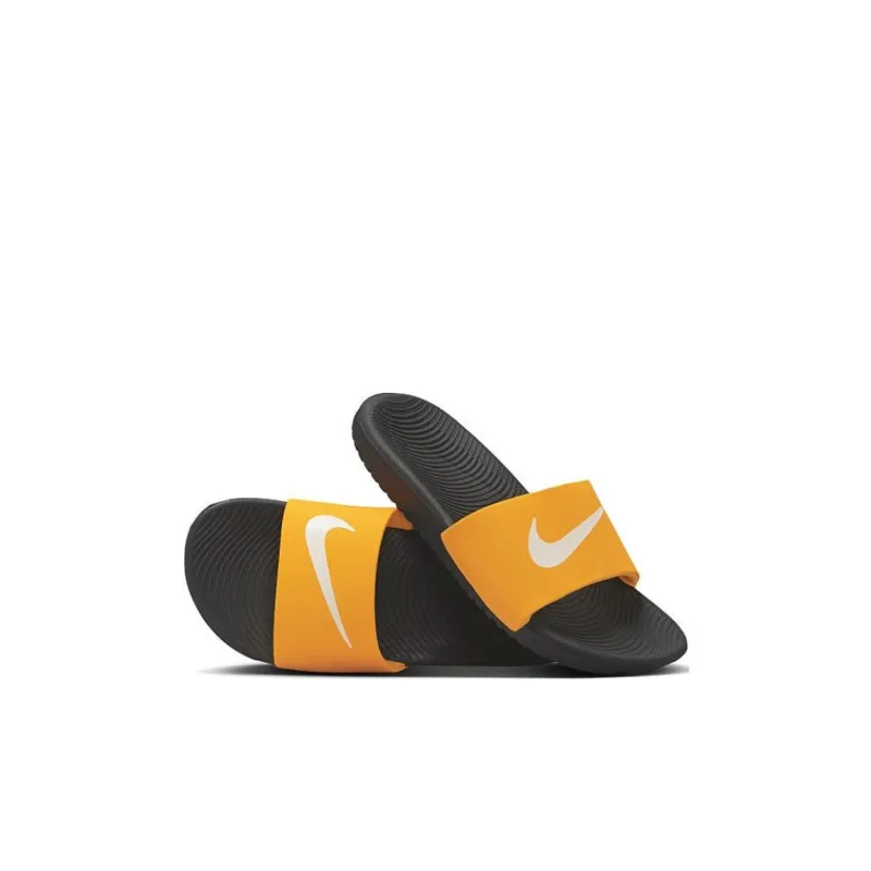 Nike Kawa Slide GS 'Laser Orange Black'-2