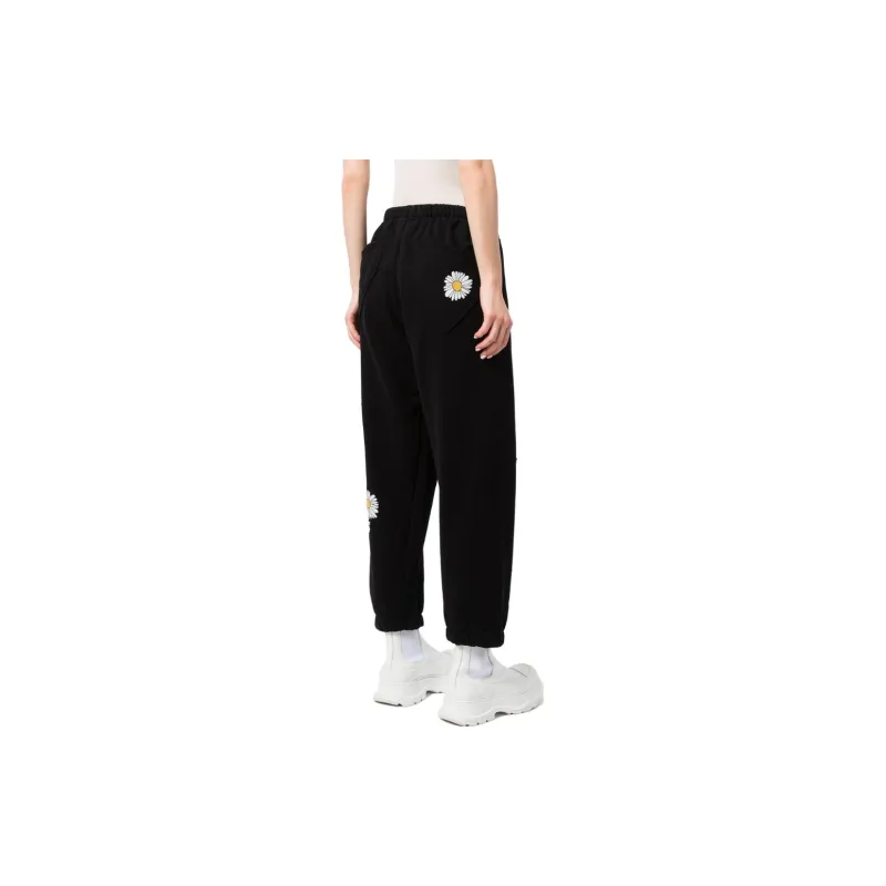 NATASHA ZINKO Daisy print Cropped Track Pants-3