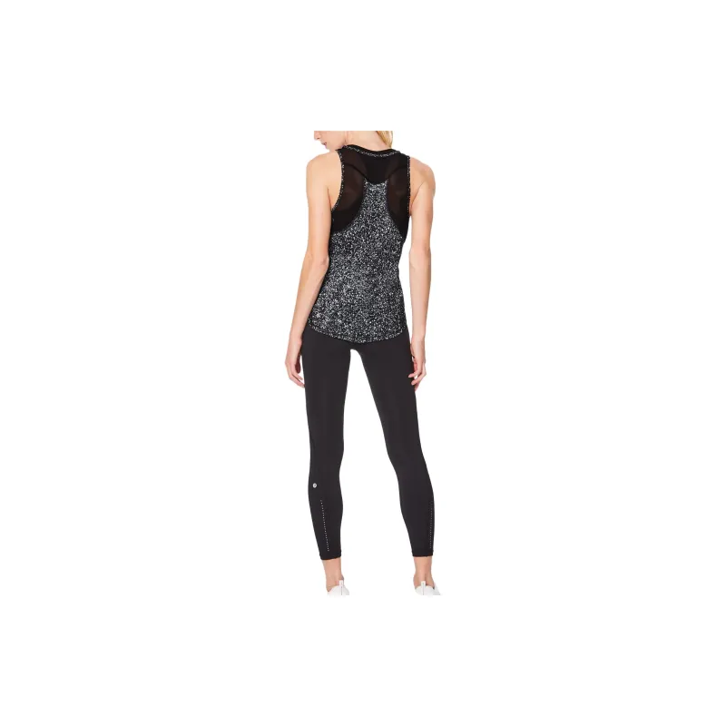 Lululemon Sculpt Sport Vests Women's Black/White Snowflake-3