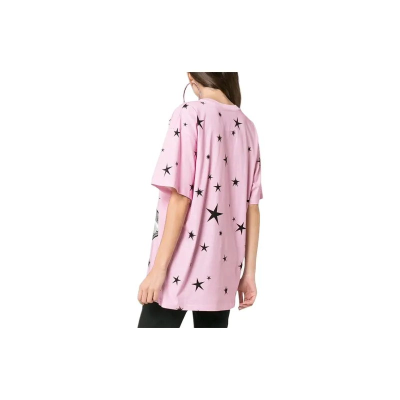 MOSCHINO SS21 T Shirt Women's Pink-3