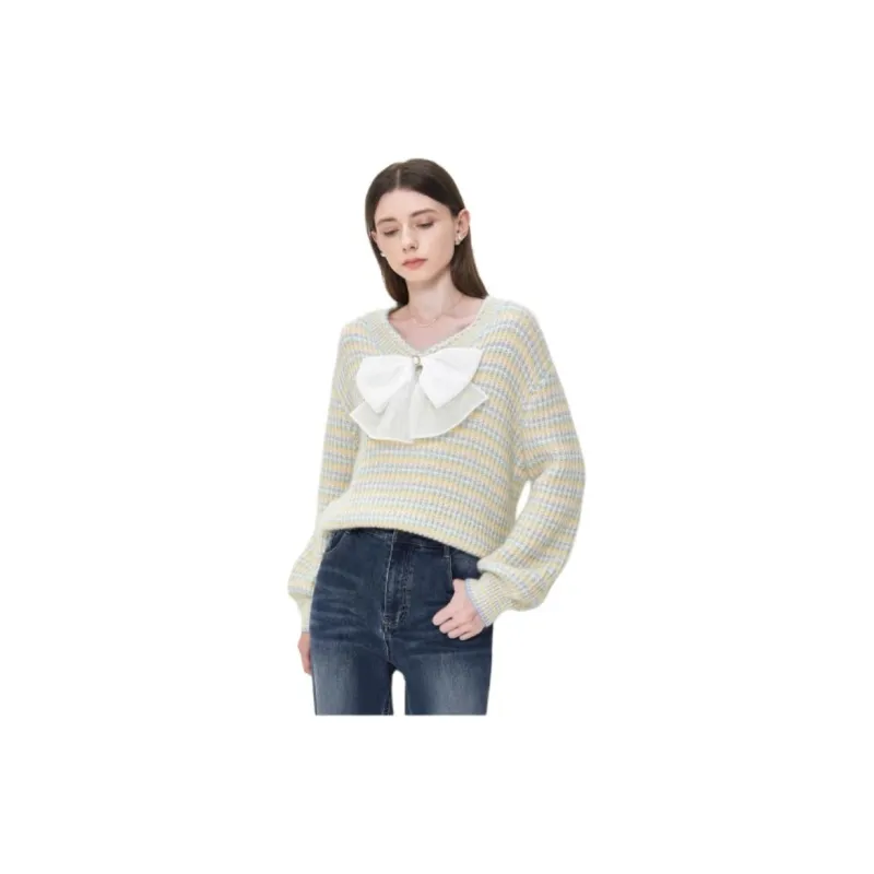 Caroline Sweater Women's Light Green-7