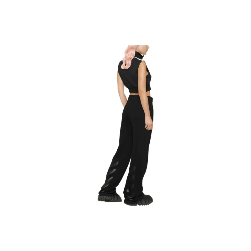 PALM ANGELS Crop Tops Women's Black-3