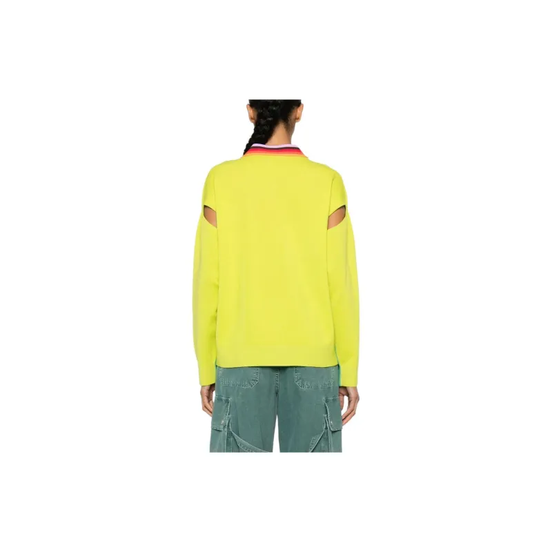 Christopher John Rogers Colour block Knitted Cardigan-2
