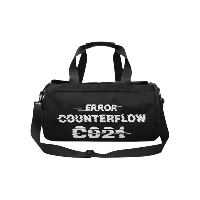LiNing Polyester Gym Bag Medium Size Unisex Black-1