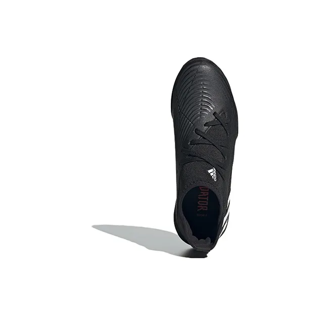 Adidas Predator Edge.3 Edge.3 TF Abrasion Resistant Low Top Kids' Soccer Shoes Black Kids'-4