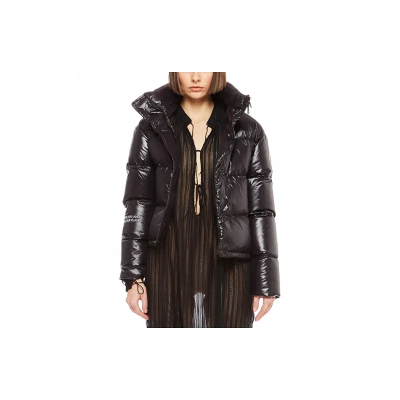 Moncler Down Jackets Women's Black-3