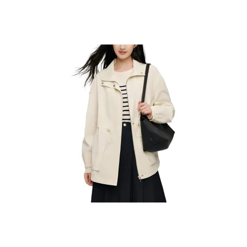 Inman Trench Coats Women's Beige