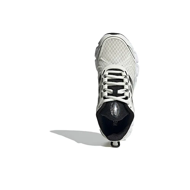 Adidas Breeze Series Slip Resistant Cushioning Abrasion Resistant Low Top Kids' Running Shoes White Black Kids'-4