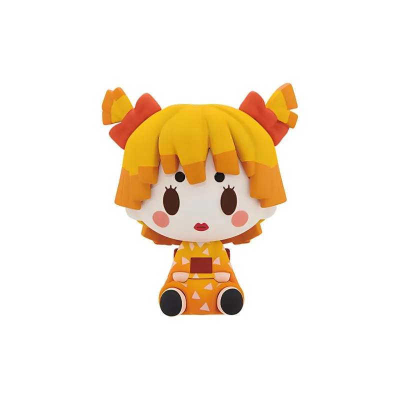 BANPRESTO Ichiban Kuji Demon Slayer  Kimetsu No Yaiba Demon Living Town E Award Zenitsu Agatsuma Chibi Figures-0