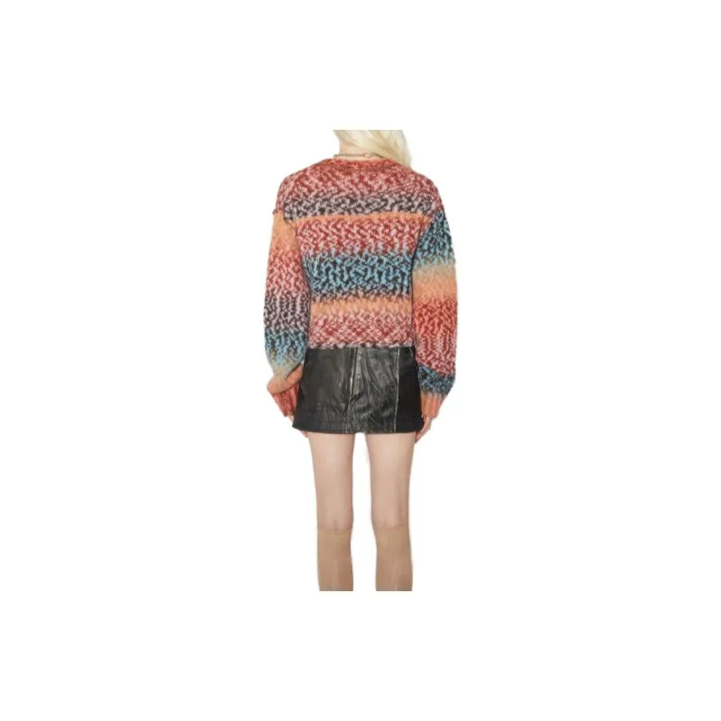 Acne Studios Patterned Intarsia Knit Crewneck Jumper-2