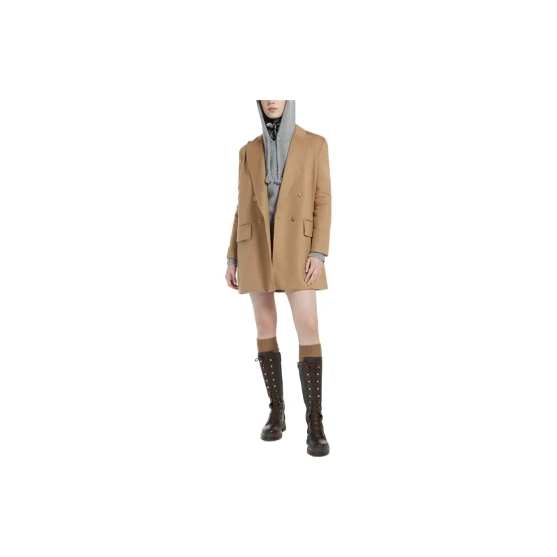 MaxMara Business Suits Coats Women's Camel-1