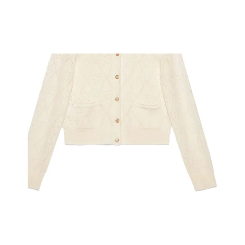 GUCCI Knitwear Women's Ivory White-5