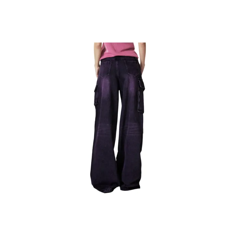 KIKAT Jeans Women's Purple-1