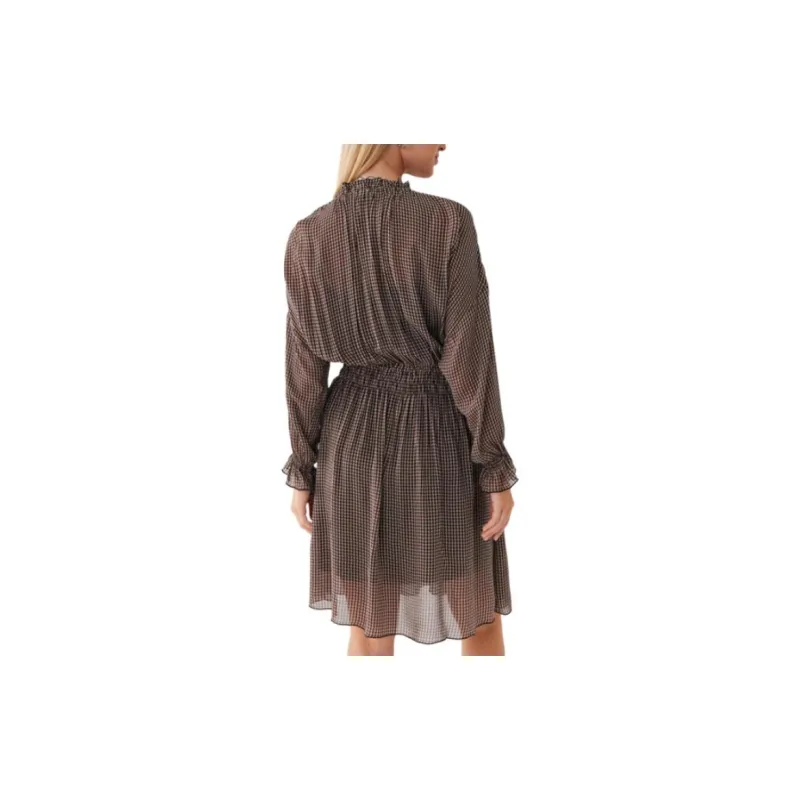 HUGO BOSS Long Sleeved Dresses Women's Brown-2