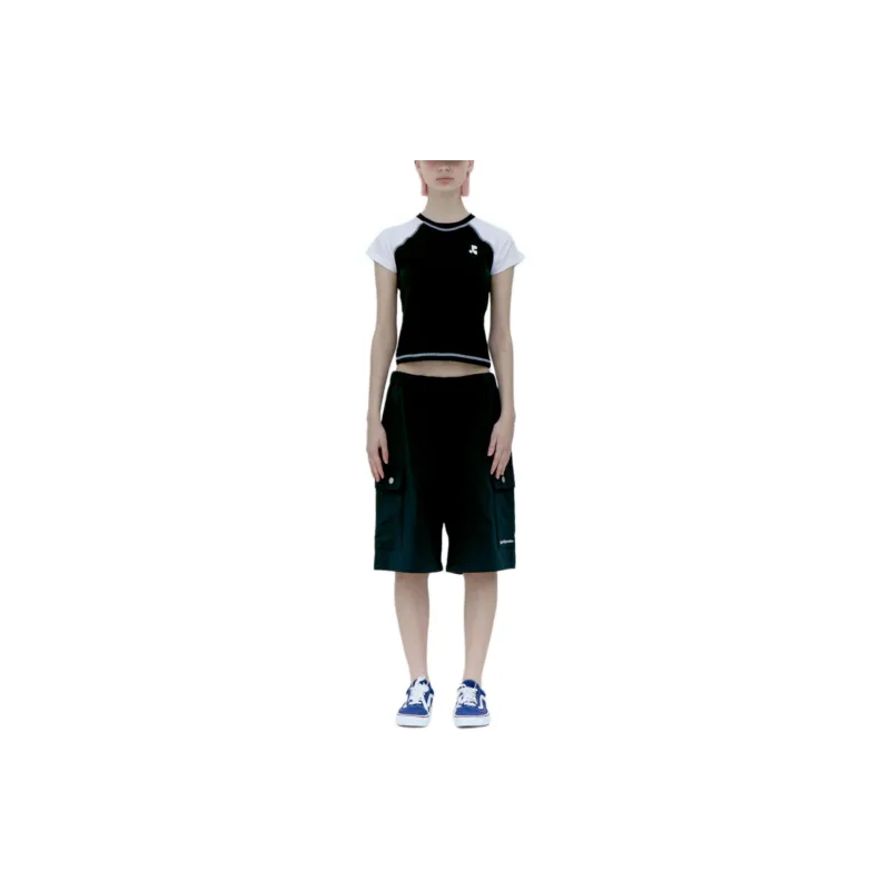 Rest&Recreation T Shirt Women's BLACK/Black-2