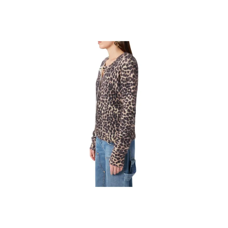 Blumarine Leopard print Cardigan-4