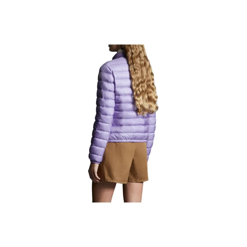 Moncler Women's Lans Short Down Jacket Lavender Purple-3