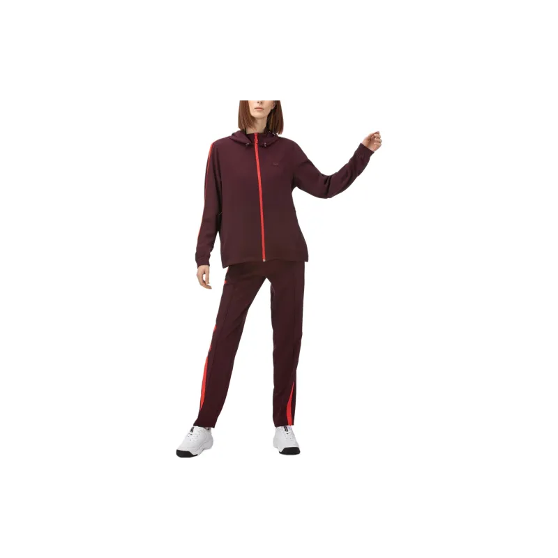 LACOSTE SS24 Jackets & Coats Women's Burgundy-2