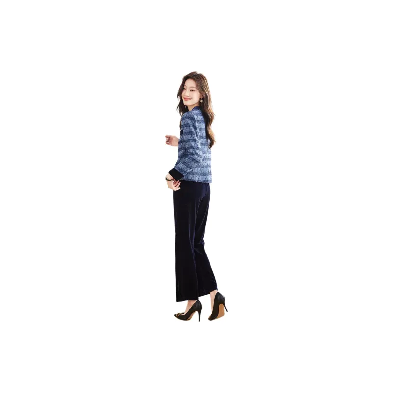 Mylan Casual Suits Women's Blue-3