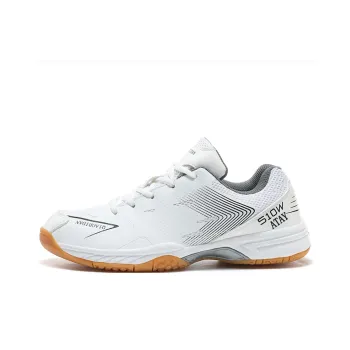 ATAY Cushioned Slip Resistant Abrasion Resistant Breathable Low Top Badminton Shoes Unisex